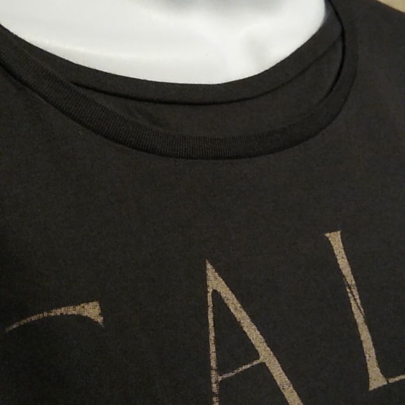 Calvin Klein Jeans Short Sleeve Top Sz Lg - Picture 3 of 8